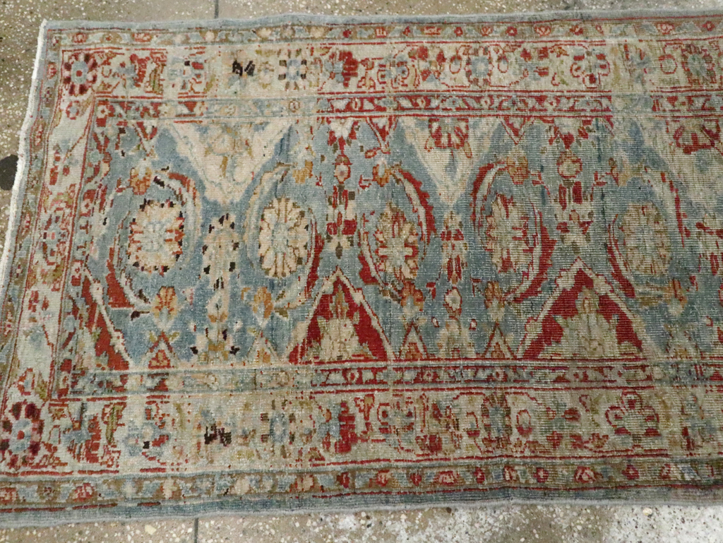 Antique Persian Tabriz Runner, No.21254 - Galerie Shabab