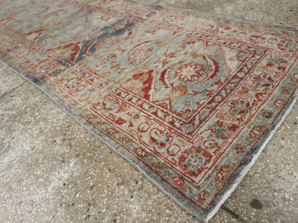 Antique Persian Tabriz Runner, No.21254 - Galerie Shabab