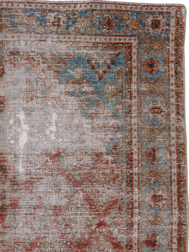 Antique Joshegan Distressed Rug, No.21256 - Galerie Shabab