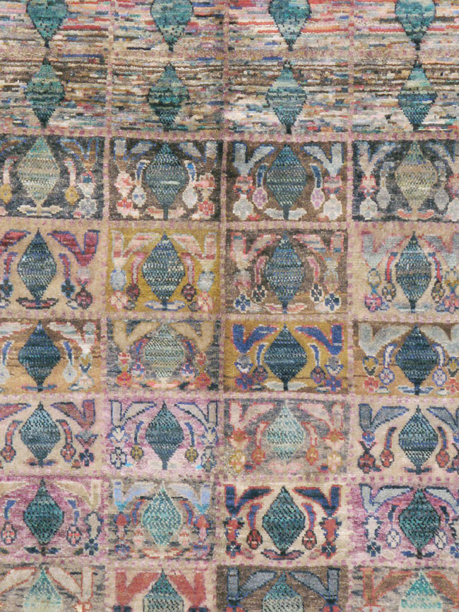 Vintage Persian Kashan Rug, No.21257 - Galerie Shabab