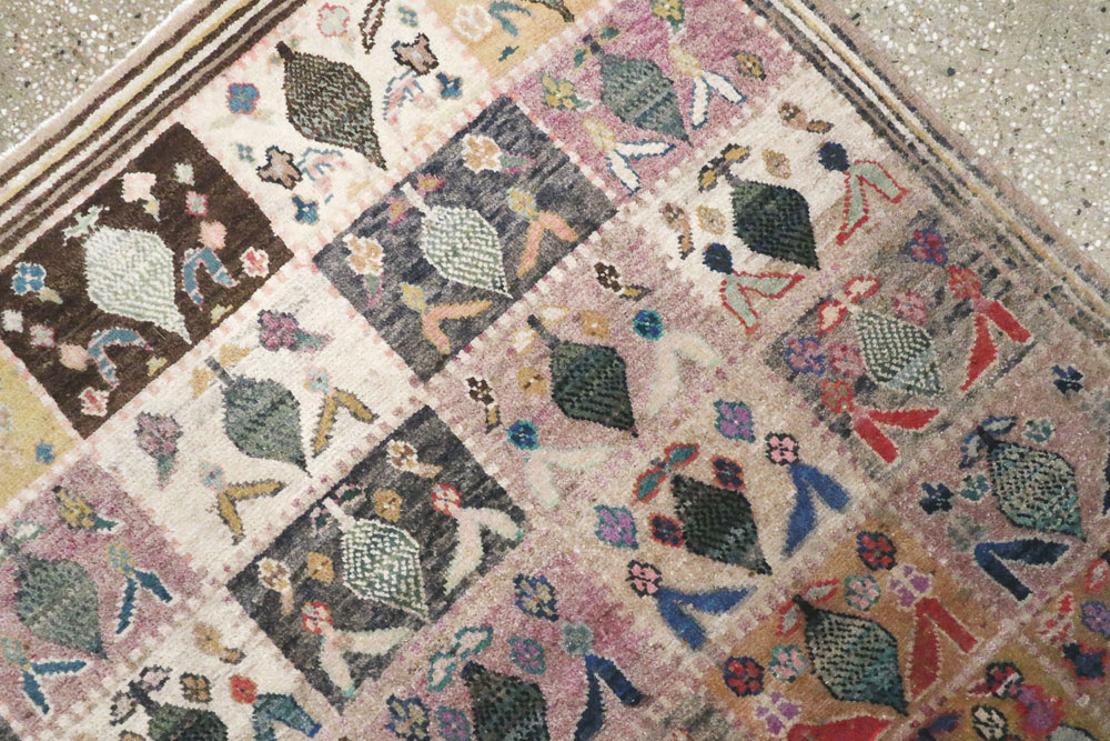 Vintage Persian Kashan Rug, No.21257 - Galerie Shabab