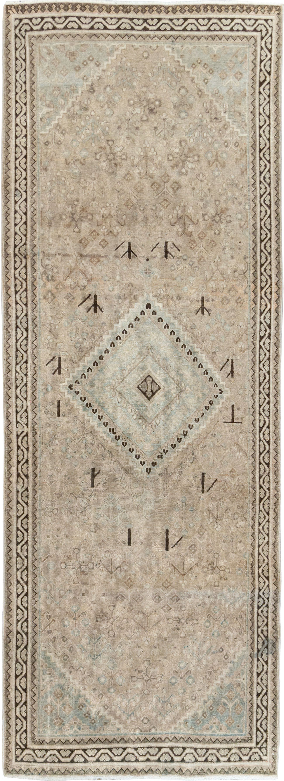 Vintage Persian Joshegan Runner, No.21258 - Galerie Shabab