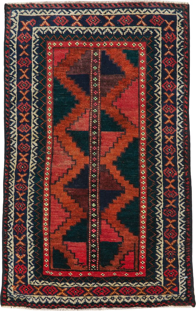 Vintage Persian Baluch Rug, No.21262 - Galerie Shabab