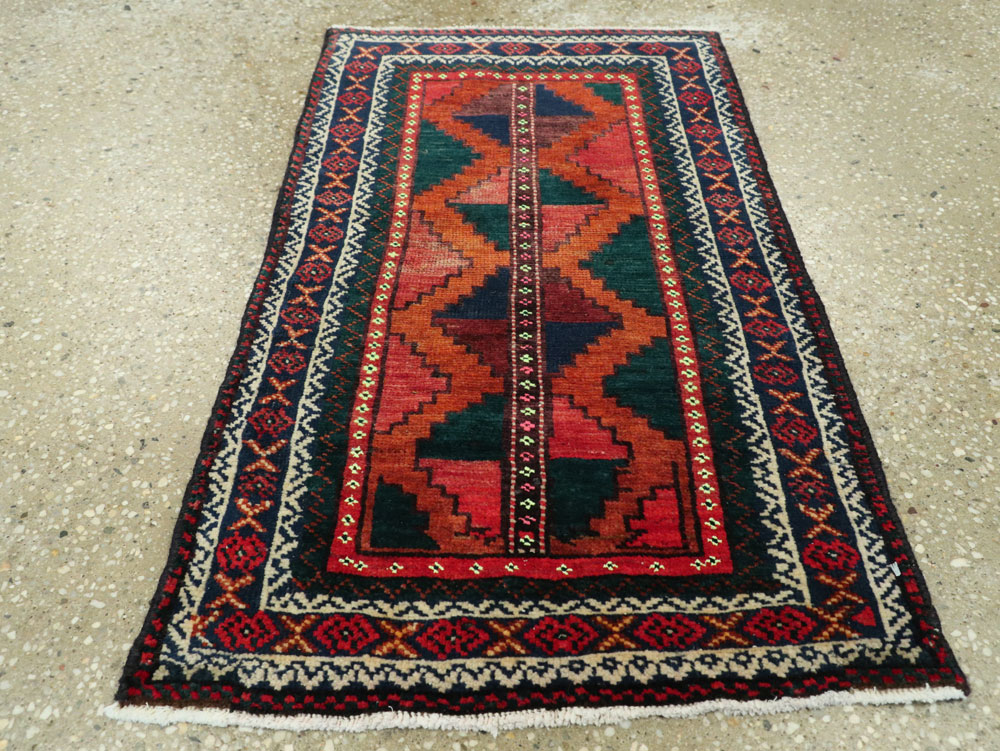 Vintage Persian Baluch Rug, No.21262 - Galerie Shabab