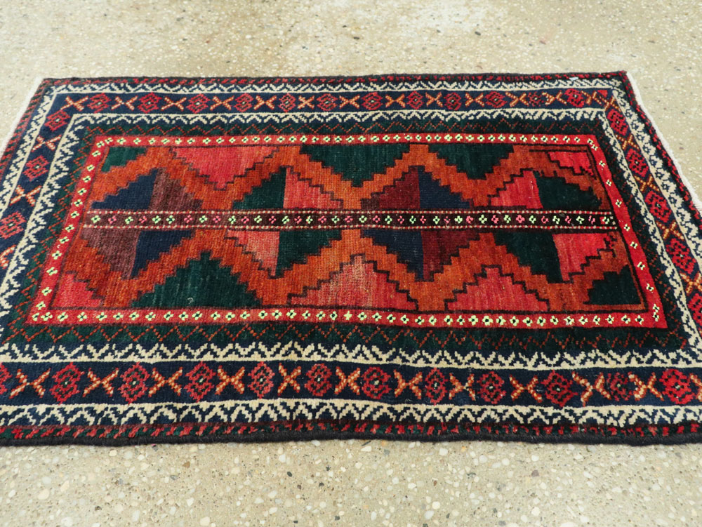 Vintage Persian Baluch Rug, No.21262 - Galerie Shabab