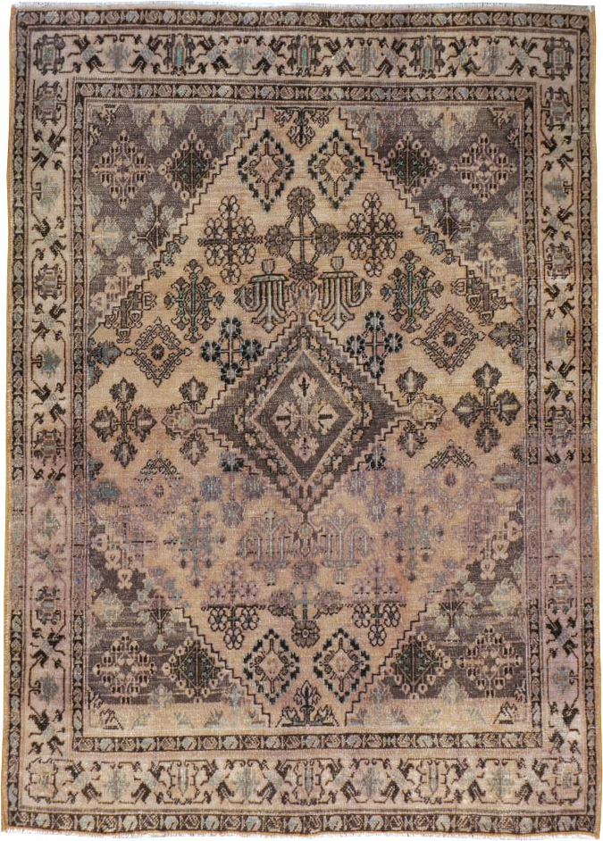 Vintage Persian Joshegan Rug, No.21264 - Galerie Shabab
