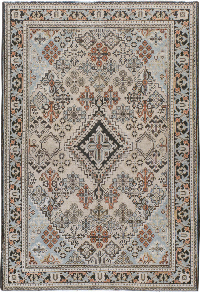 Vintage Persian Joshegan Rug (Pair: 2 of 2), No.21267 - Galerie Shabab