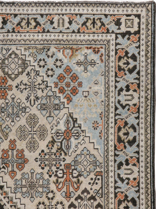 Vintage Persian Joshegan Rug (Pair: 2 of 2), No.21267 - Galerie Shabab