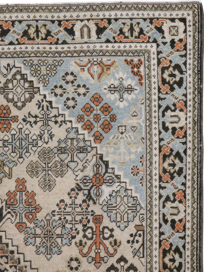 Vintage Persian Joshegan Rug (Pair: 2 of 2), No.21267 - Galerie Shabab