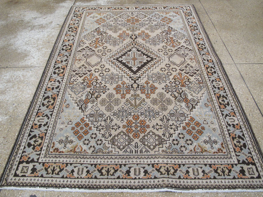 Vintage Persian Joshegan Rug (Pair: 2 of 2), No.21267 - Galerie Shabab