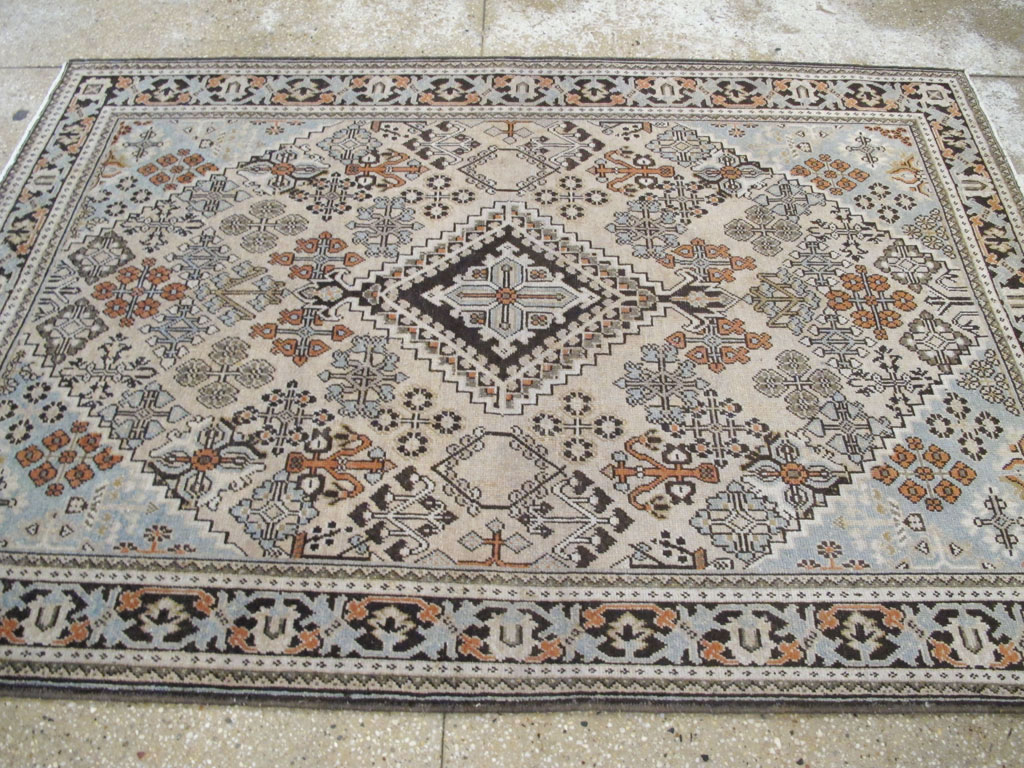 Vintage Persian Joshegan Rug (Pair: 2 of 2), No.21267 - Galerie Shabab