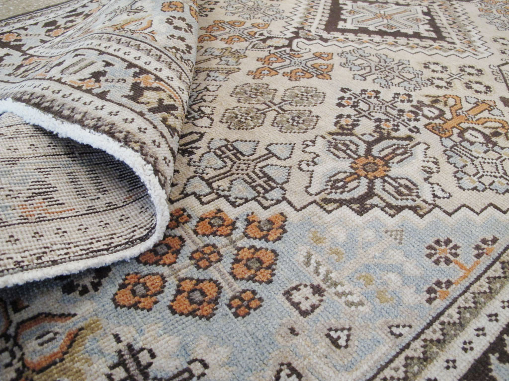 Vintage Persian Joshegan Rug (Pair: 2 of 2), No.21267 - Galerie Shabab