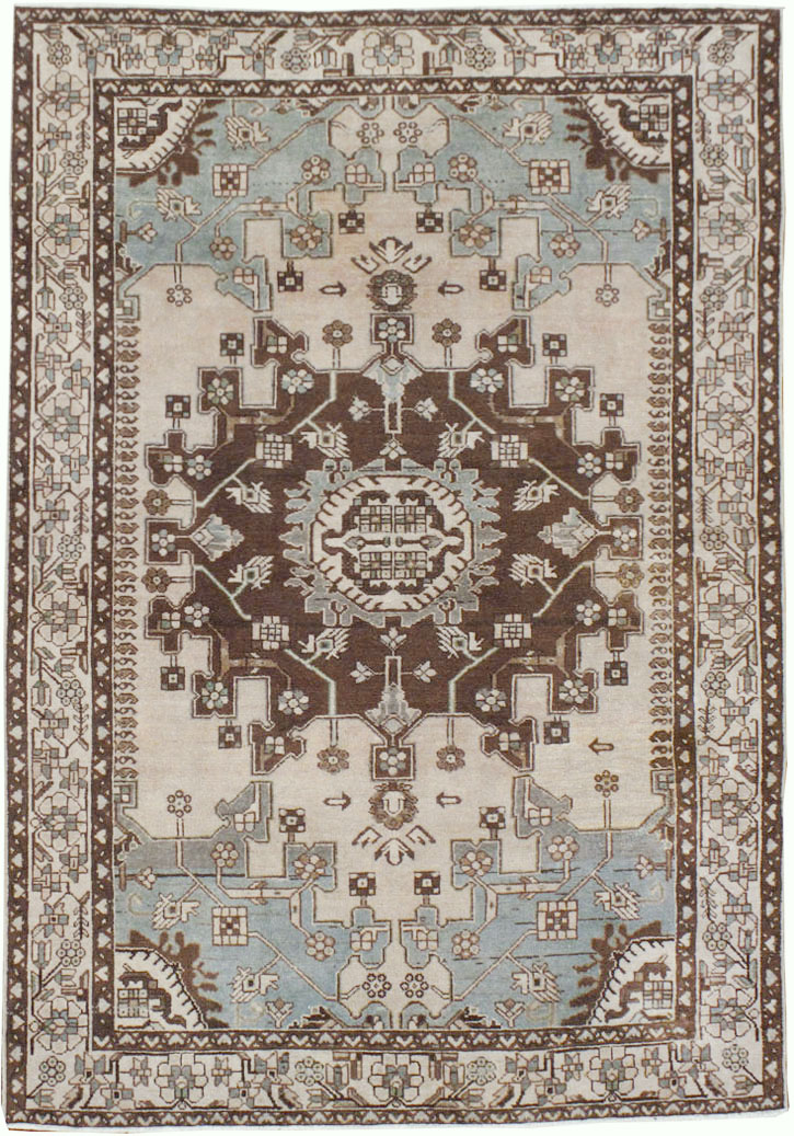 Vintage Persian Malayer Rug, No.21275 - Galerie Shabab