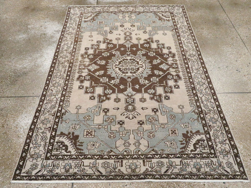 Vintage Persian Malayer Rug, No.21275 - Galerie Shabab