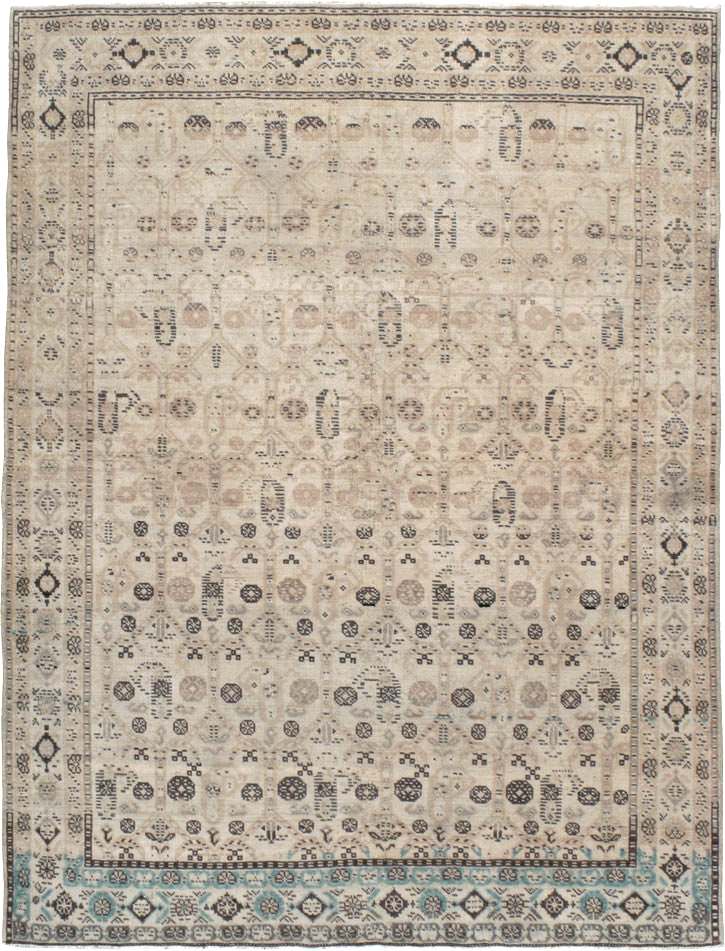 Vintage Persian Afshar Accent Rug, No.21280 - Galerie Shabab