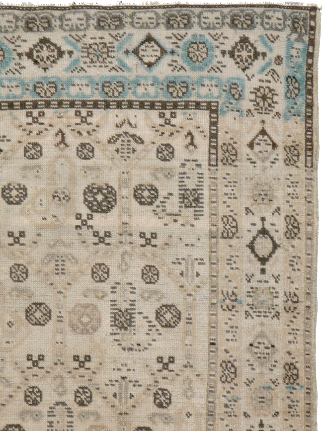 Vintage Persian Afshar Accent Rug, No.21280 - Galerie Shabab