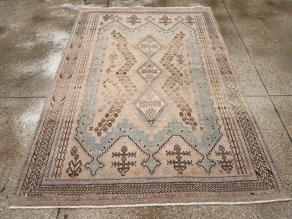Vintage Persian Afshar Rug, No.21288 - Galerie Shabab