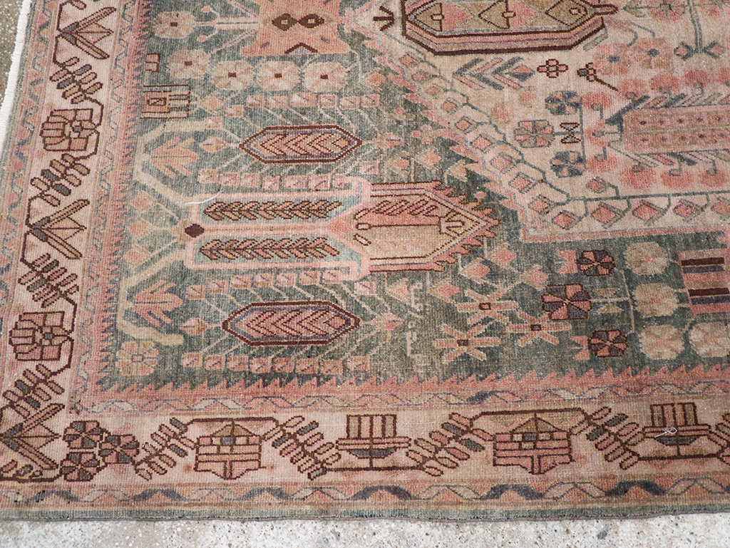 Vintage Persian Afshar Accent Rug, No.21289 - Galerie Shabab