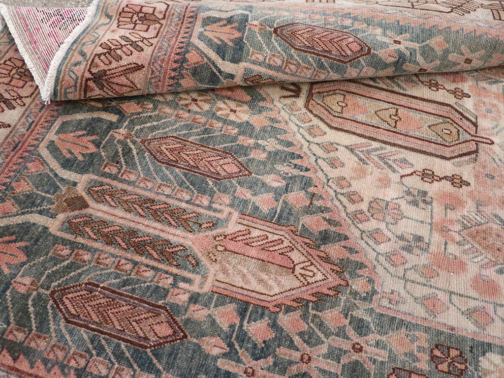 Vintage Persian Afshar Accent Rug, No.21289 - Galerie Shabab