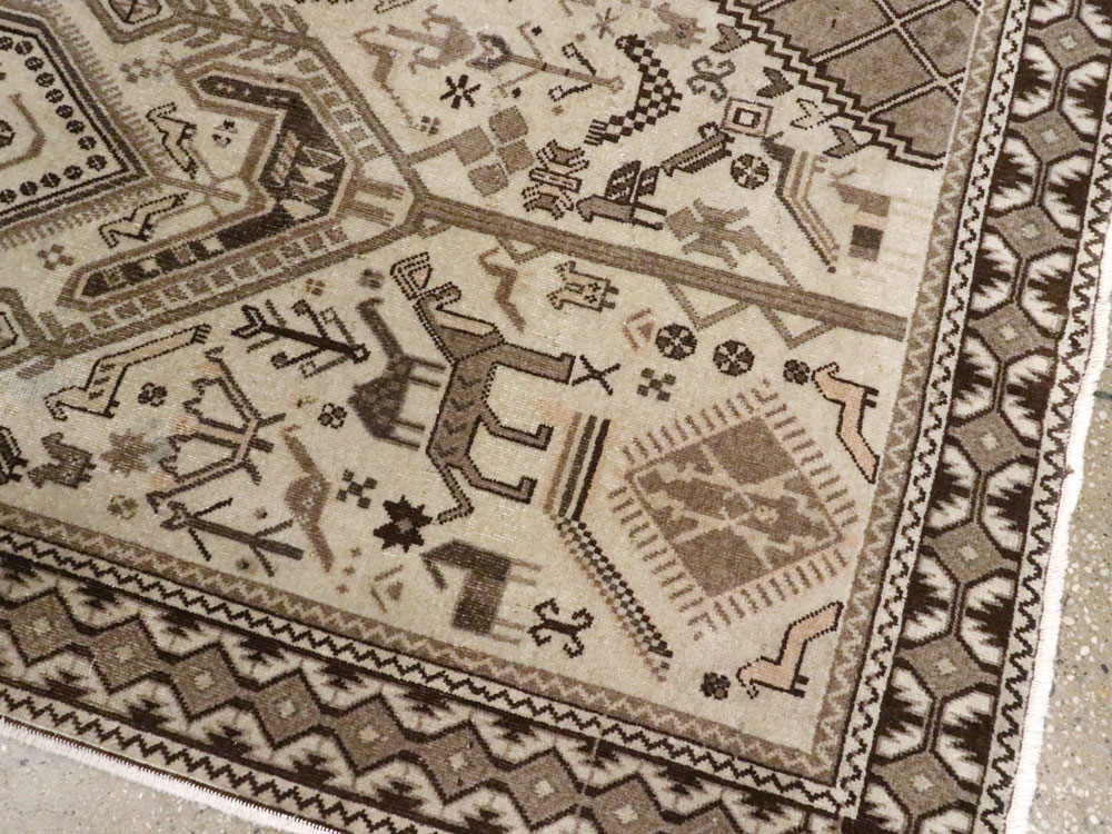 Vintage Persian Afshar Rug, No.21290 - Galerie Shabab