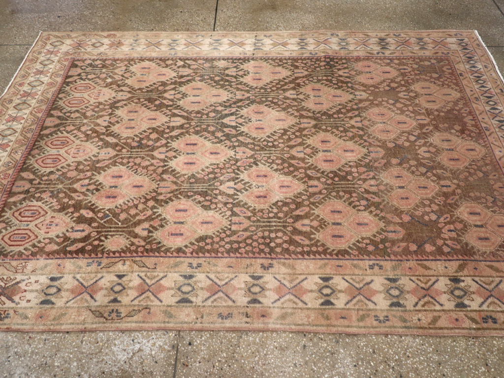 Vintage Persian Afshar Accent Rug, No.21291 - Galerie Shabab