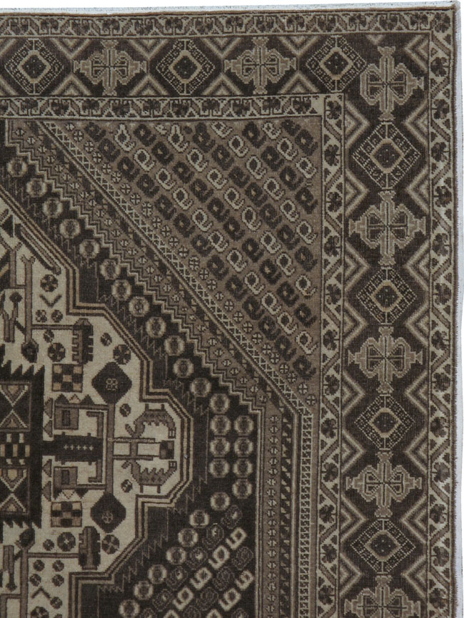 Vintage Persian Afshar Rug, No.21292 - Galerie Shabab