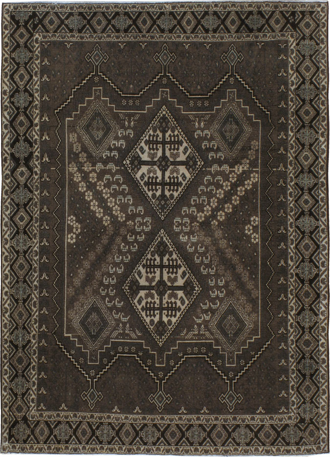 Vintage Persian Afshar Rug, No.21295 - Galerie Shabab