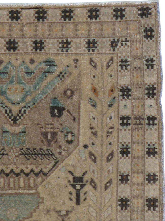 Vintage Persian Afshar Rug, No.21297 - Galerie Shabab