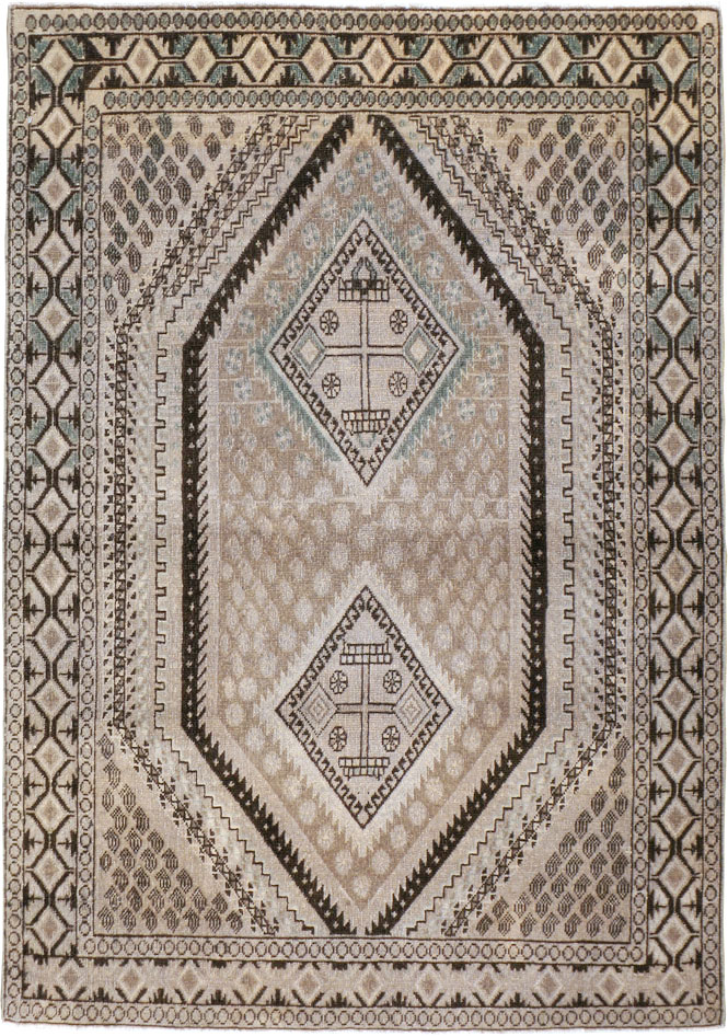 Vintage Persian Afshar Rug, No.21299 - Galerie Shabab