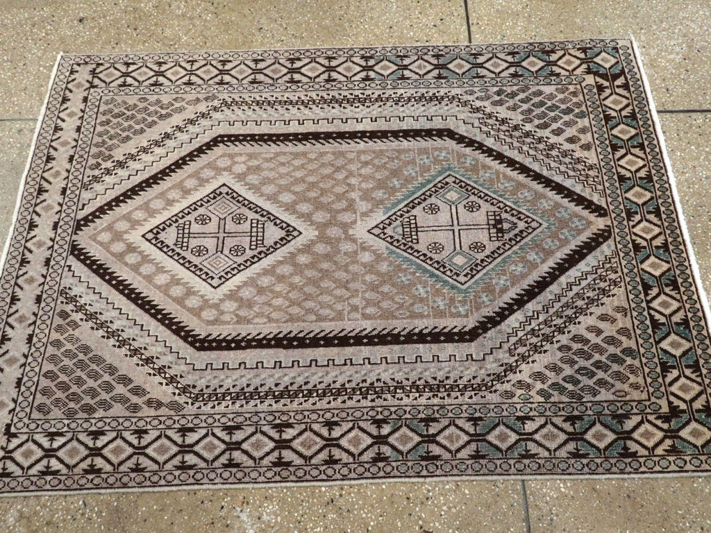 Vintage Persian Afshar Rug, No.21299 - Galerie Shabab