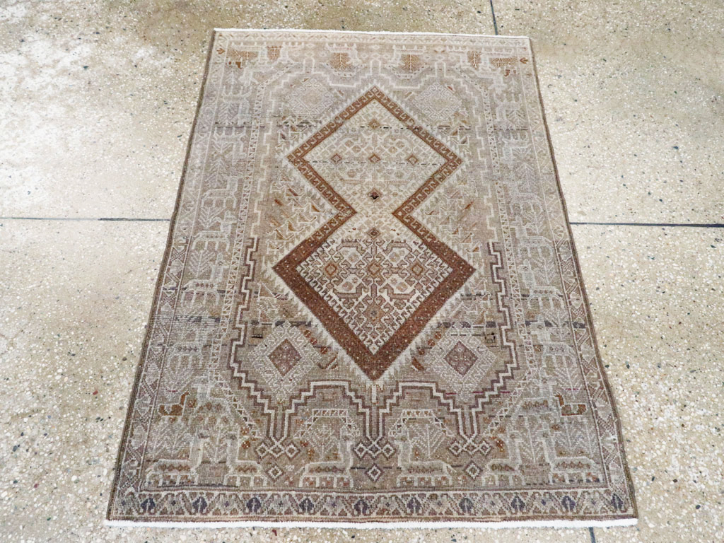 Vintage Persian Afshar Rug, No.21301 - Galerie Shabab