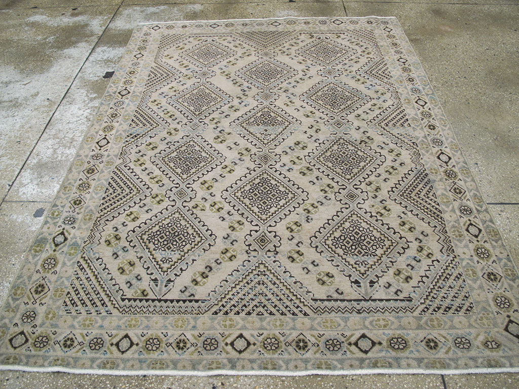 Vintage Persian Afshar Rug, No.21306 - Galerie Shabab