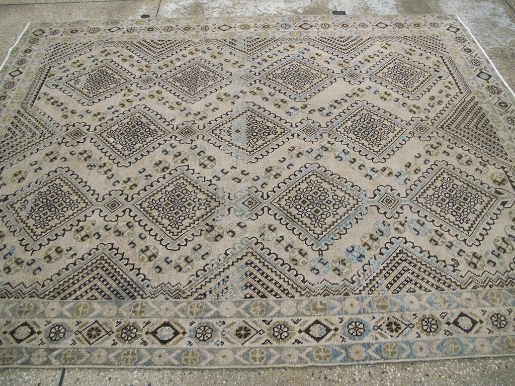 Vintage Persian Afshar Rug, No.21306 - Galerie Shabab