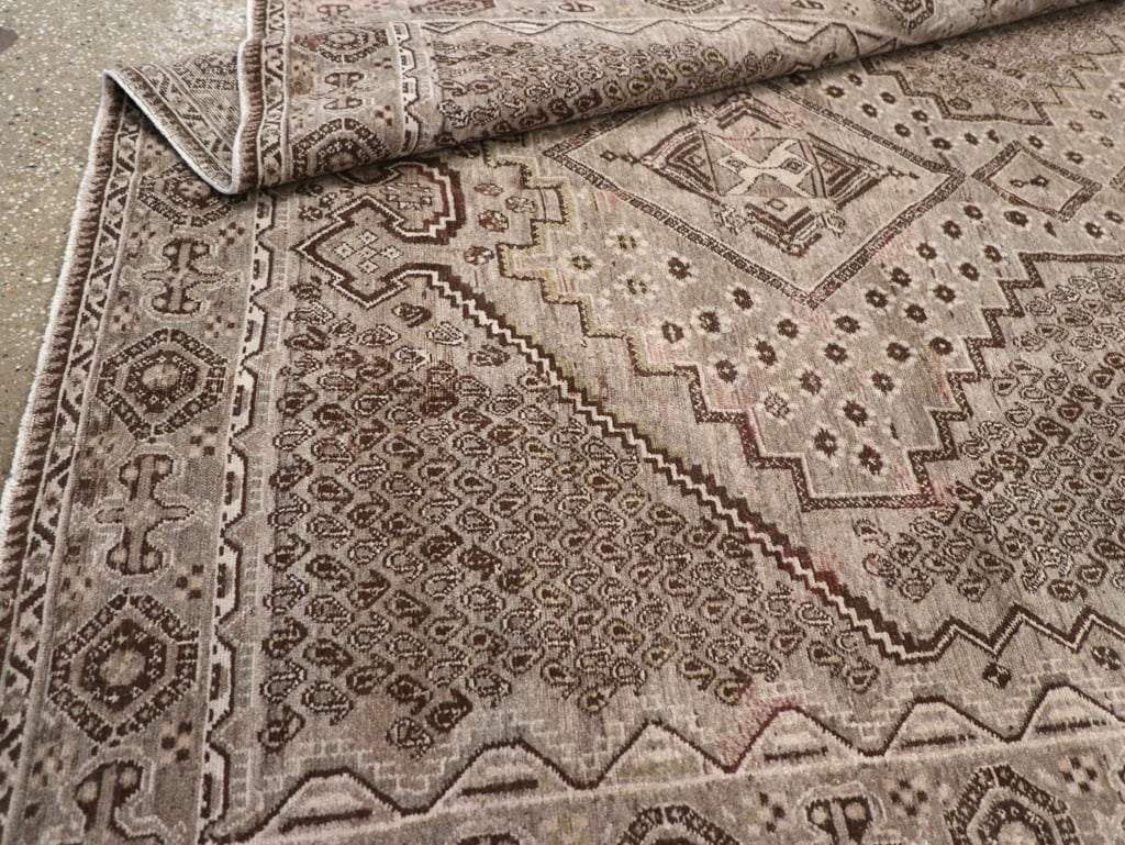 Vintage Persian Afshar Rug, No.21309 - Galerie Shabab