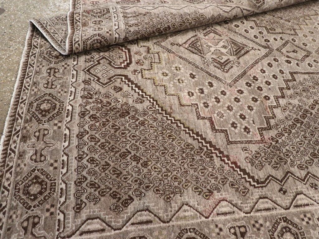 Vintage Persian Afshar Rug, No.21309 - Galerie Shabab