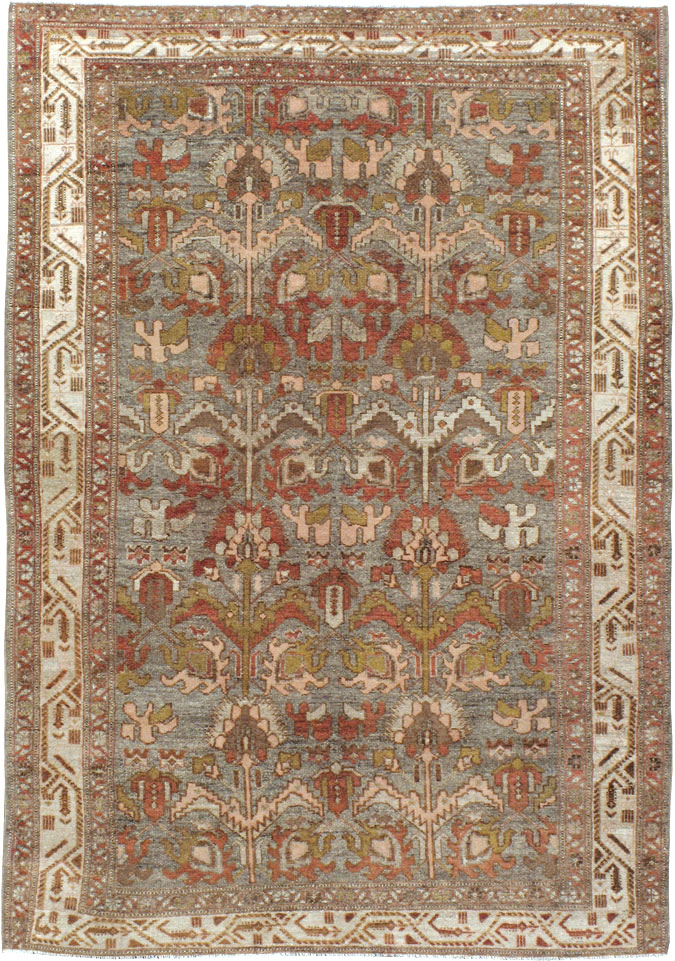 Vintage Persian Malayer Rug, No.21314 - Galerie Shabab