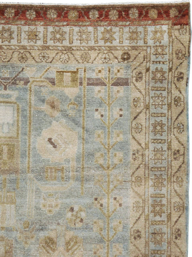 Vintage Persian Malayer Rug, No.21317 - Galerie Shabab