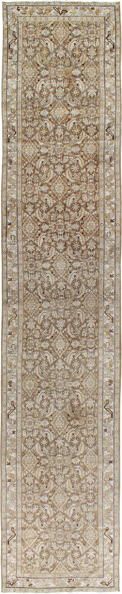 Vintage Persian Malayer Runner, No.21321 - Galerie Shabab