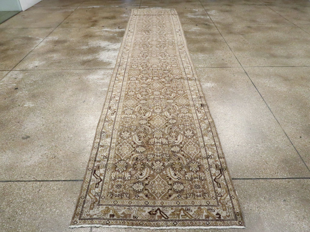Vintage Persian Malayer Runner, No.21321 - Galerie Shabab