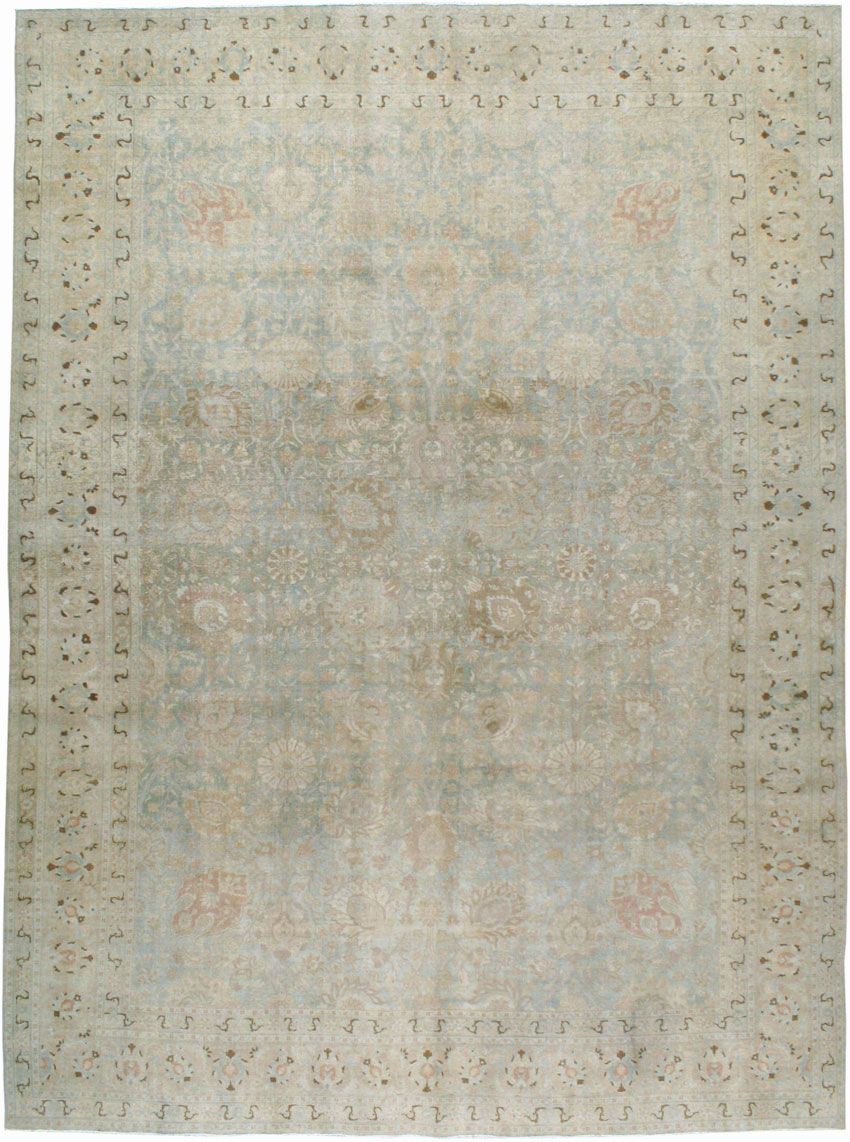 Antique Tabriz Carpet, No.21323 - Galerie Shabab