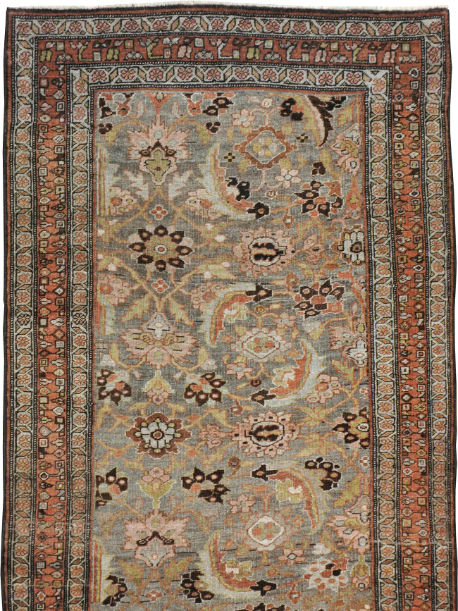 Antique Persian Bidjar Runner, No.21324 - Galerie Shabab