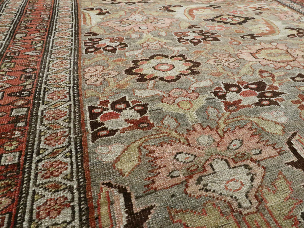 Antique Persian Bidjar Runner, No.21324 - Galerie Shabab