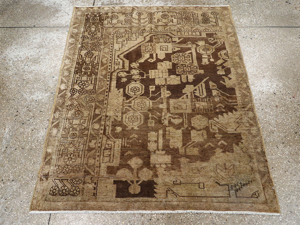 Antique Persian Malayer Sampler Rug, No.21329 - Galerie Shabab