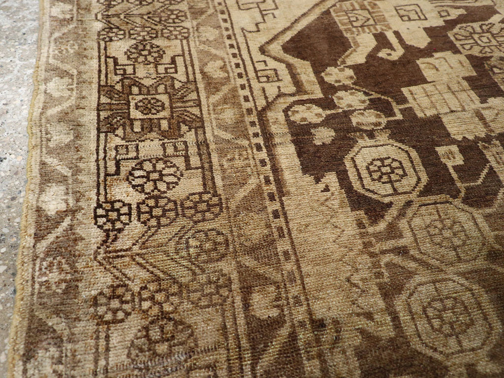 Antique Persian Malayer Sampler Rug, No.21329 - Galerie Shabab