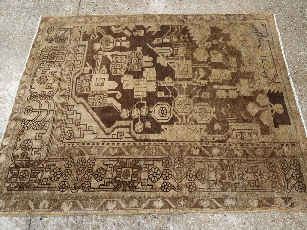 Antique Persian Malayer Sampler Rug, No.21329 - Galerie Shabab