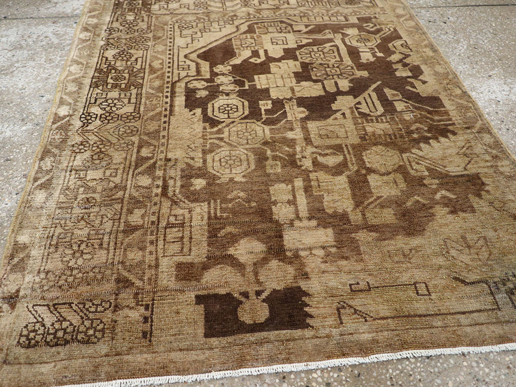 Antique Persian Malayer Sampler Rug, No.21329 - Galerie Shabab