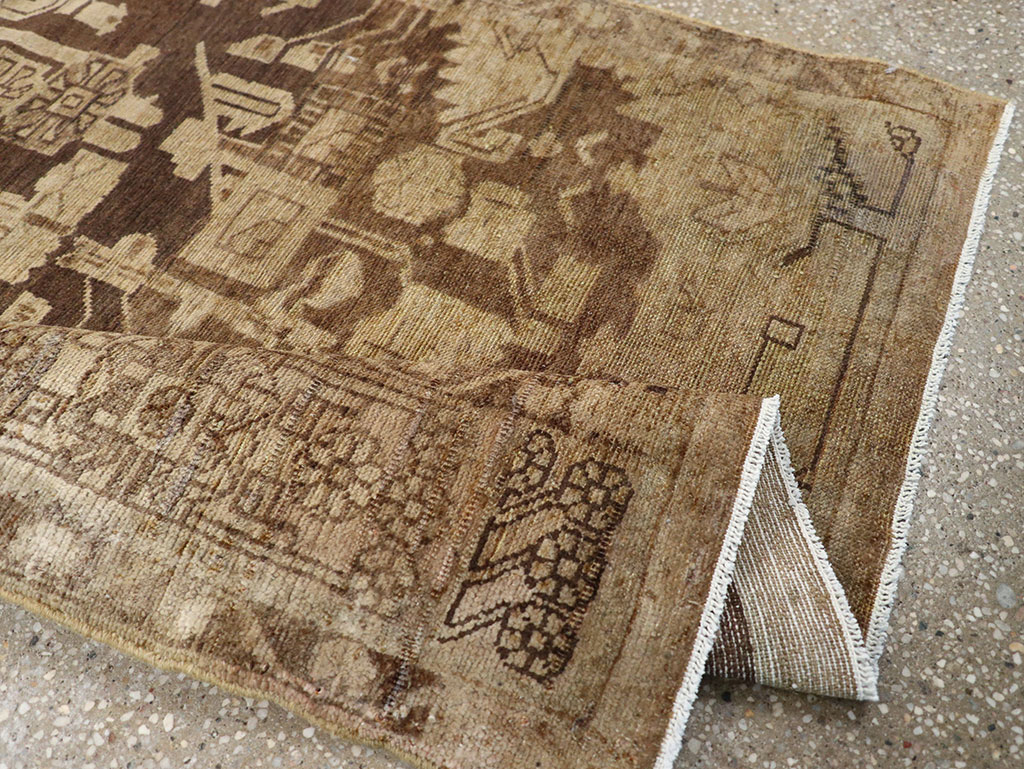 Antique Persian Malayer Sampler Rug, No.21329 - Galerie Shabab