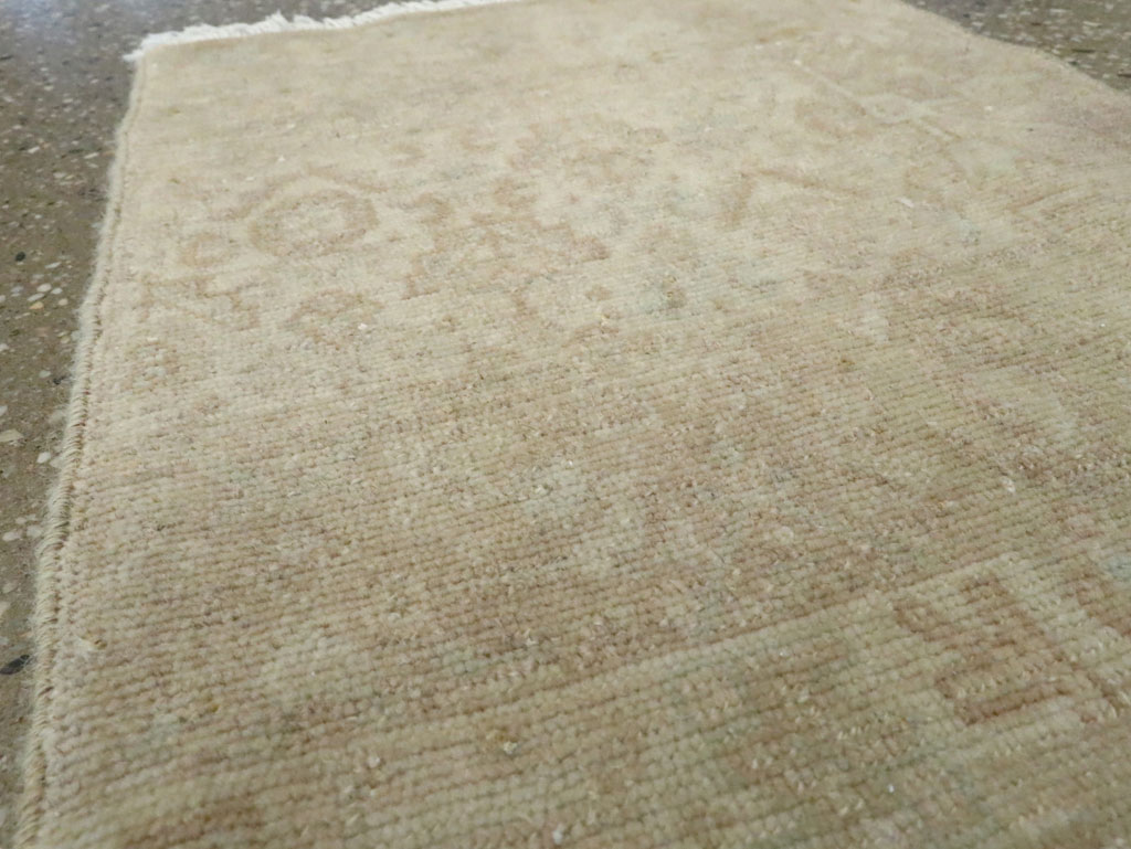 Vintage Persian Malayer Sampler Throw Rug, No.21330 - Galerie Shabab