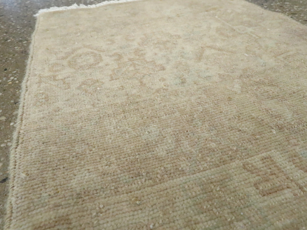 Vintage Persian Malayer Sampler Throw Rug, No.21330 - Galerie Shabab