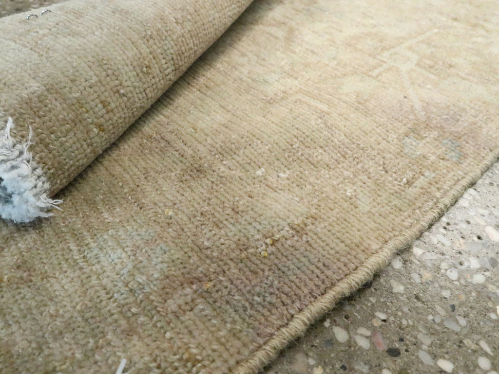 Vintage Persian Malayer Sampler Throw Rug, No.21330 - Galerie Shabab